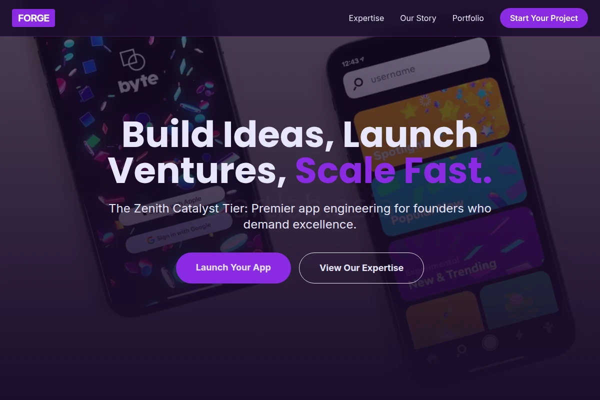 Forge App Development