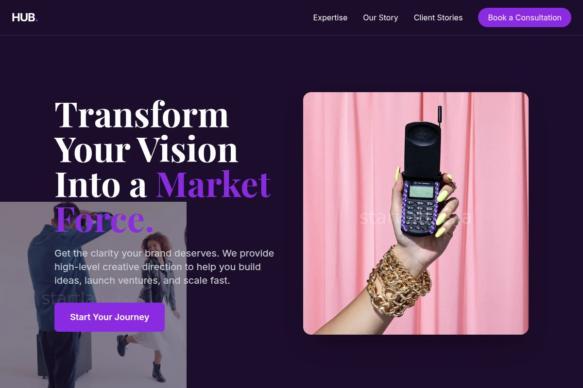 Hub Creative Direction